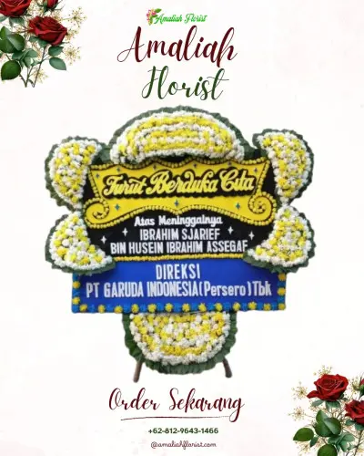 Papan Bunga Duka di Sindangwangi