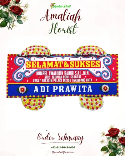 Karangan Bunga Ucapan Selamat di Sindangwangi