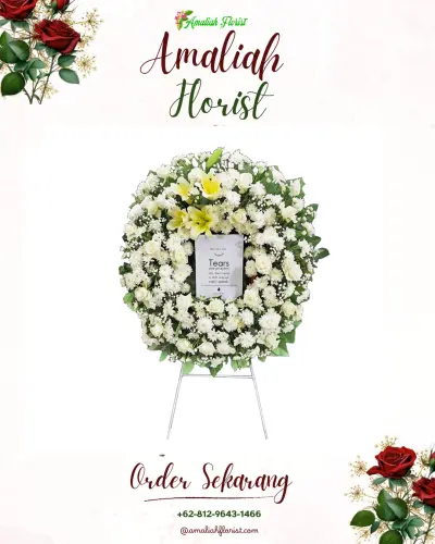 Krans Bunga Duka Cita di Sindangwangi